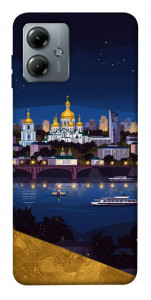 Чохол Вечірній Київ для Motorola Moto G14