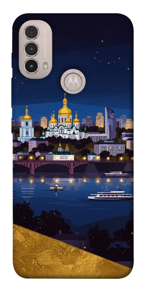 Чехол Вечірній Київ для Motorola Moto E30