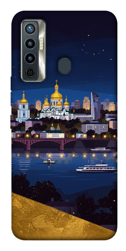 Чохол Вечірній Київ для TECNO Camon 17