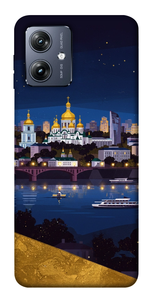 Чехол Вечірній Київ для Motorola Moto G54