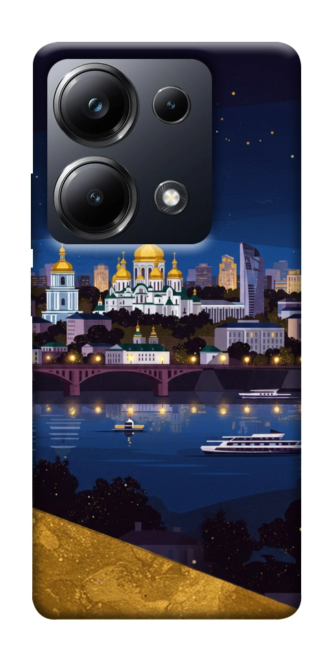 Чохол Вечірній Київ для Xiaomi Poco M6