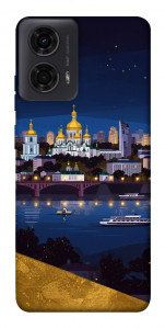 Чехол Вечірній Київ для Motorola Moto G24