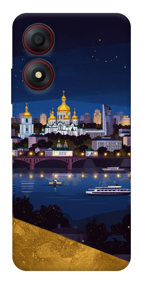 Чехол Вечірній Київ для ZTE Blade A34 4G