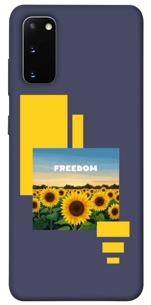Чохол Квітуча свобода для Galaxy S20 (2020)