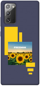 Чохол Квітуча свобода для Galaxy Note 20
