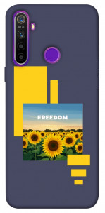 Чохол Квітуча свобода для Realme 5
