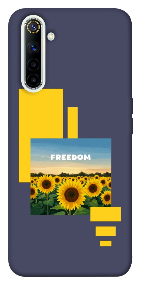 Чехол Квітуча свобода для Realme 6
