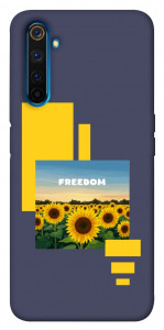 Чехол Квітуча свобода для Realme 6 Pro