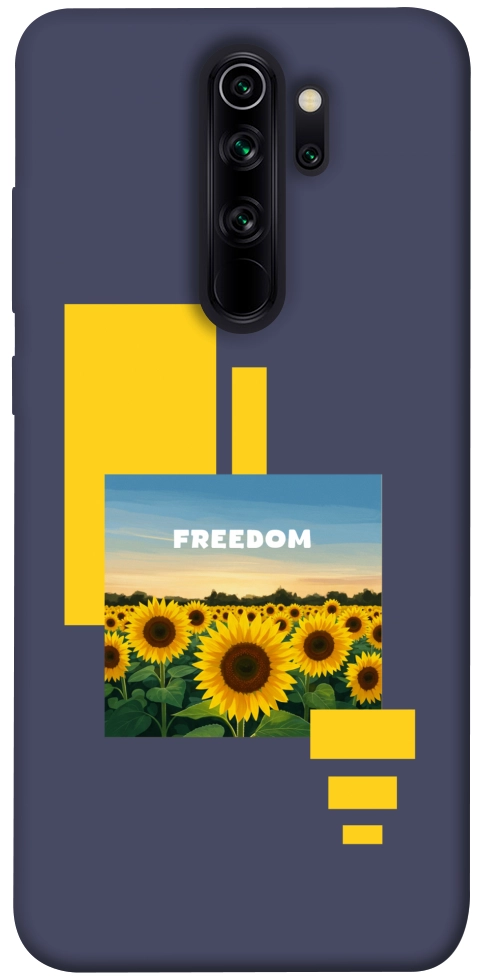 Чехол Квітуча свобода для Xiaomi Redmi Note 8 Pro