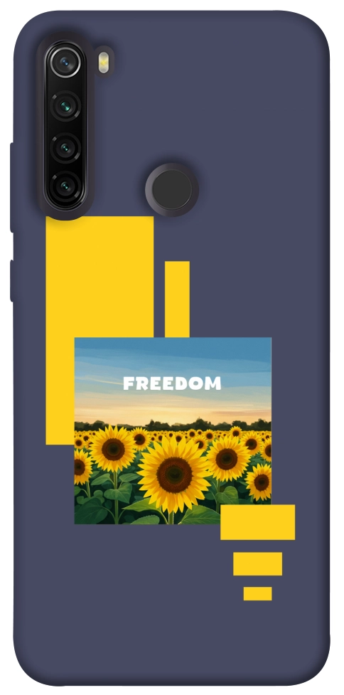 Чохол Квітуча свобода для Xiaomi Redmi Note 8T