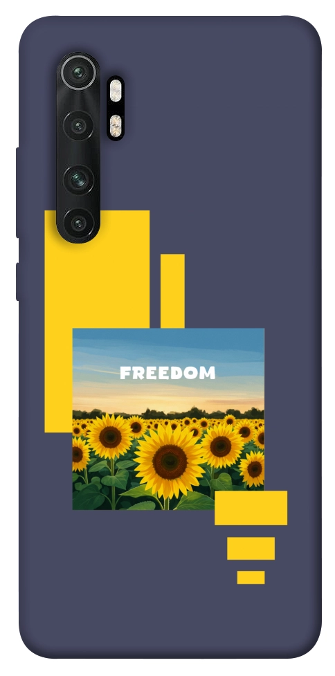 Чохол Квітуча свобода для Xiaomi Mi Note 10 Lite