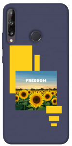 Чехол Квітуча свобода для Huawei P40 Lite E