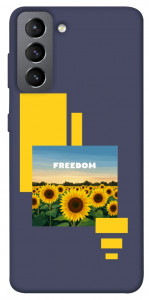 Чехол Квітуча свобода для Galaxy S21 FE
