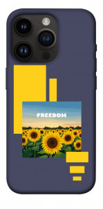 Чехол Квітуча свобода для iPhone 14 Pro
