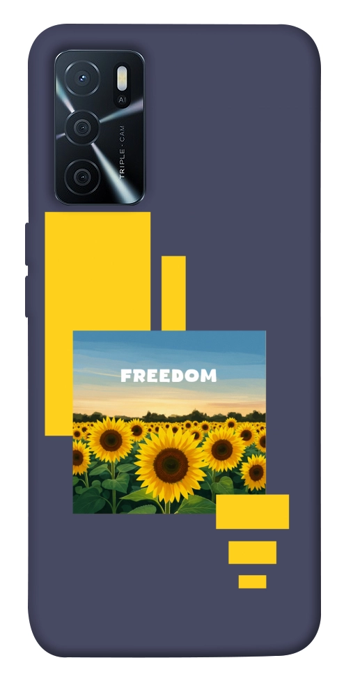 Чехол Квітуча свобода для Oppo A16