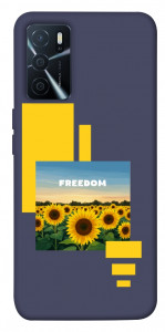 Чехол Квітуча свобода для Oppo A16 4G