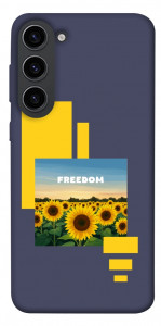 Чохол Квітуча свобода для Galaxy S23