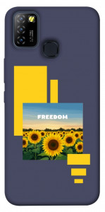 Чохол Квітуча свобода для Infinix Hot 10 Lite