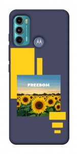 Чохол Квітуча свобода для Motorola Moto G60