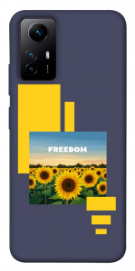 Чехол Квітуча свобода для Xiaomi Redmi Note 12S