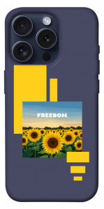 Чехол Квітуча свобода для iPhone 15 Pro