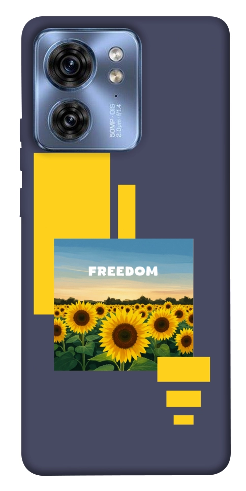 Чехол Квітуча свобода для Motorola Edge 40