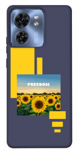 Чехол Квітуча свобода для Motorola Edge 40