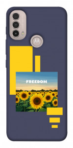 Чехол Квітуча свобода для Motorola Moto E30