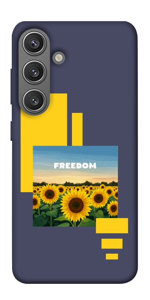 Чохол Квітуча свобода для Galaxy S24