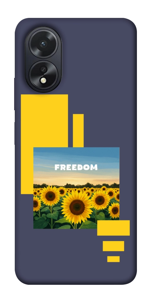 Чехол Квітуча свобода для Oppo A38