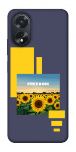 Чехол Квітуча свобода для Oppo A38