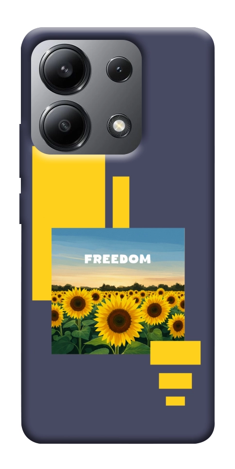 Чехол Квітуча свобода для Xiaomi Redmi Note 13 4G