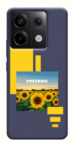 Чохол Квітуча свобода для Xiaomi Redmi Note 13 Pro 4G