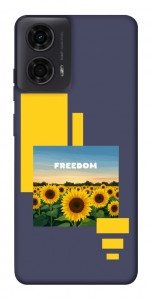Чехол Квітуча свобода для Motorola Moto G04