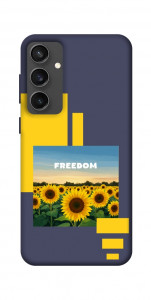 Чохол Квітуча свобода для Galaxy S24 FE