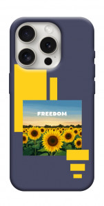 Чохол Квітуча свобода для iPhone 16 Pro