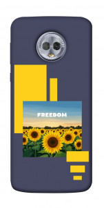 Чехол Квітуча свобода для Motorola Moto G6 Plus