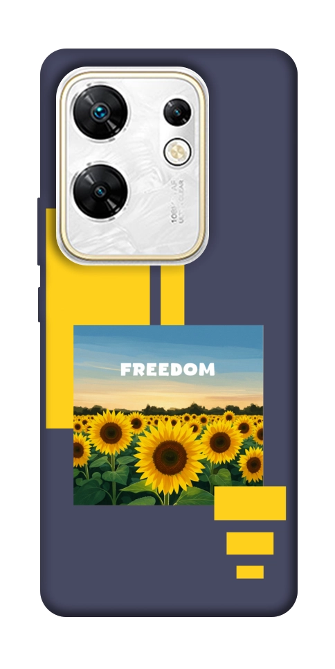 Чехол Квітуча свобода для Infinix Zero 30 4G
