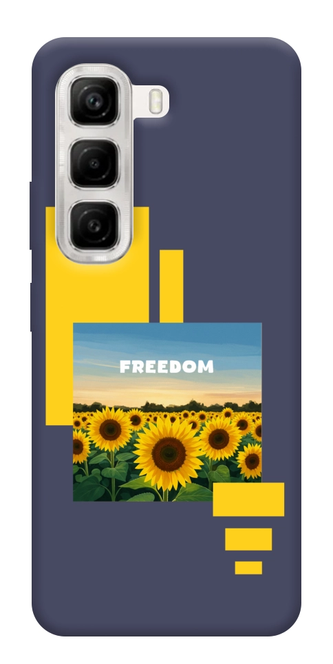 Чехол Квітуча свобода для Infinix Hot 50 4G