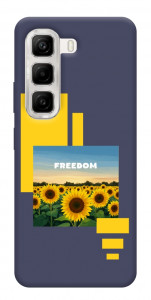 Чехол Квітуча свобода для Infinix Hot 50 4G
