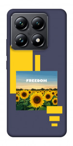 Чохол Квітуча свобода для Xiaomi 14T Pro
