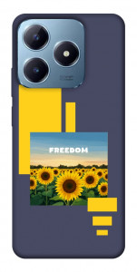 Чехол Квітуча свобода для Realme C63 4G