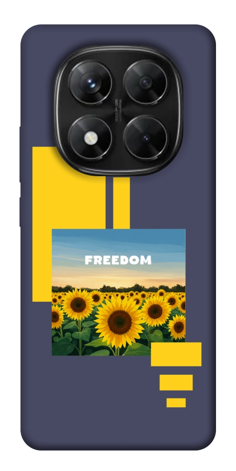Чехол Квітуча свобода для Xiaomi Redmi Note 14 Pro 5G