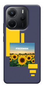Чехол Квітуча свобода для Xiaomi Redmi Note 14 4G (Int. version)