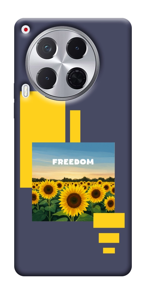 Чохол Квітуча свобода для TECNO Camon 30 (CL6)