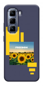 Чехол Квітуча свобода для Infinix Hot 50 Pro