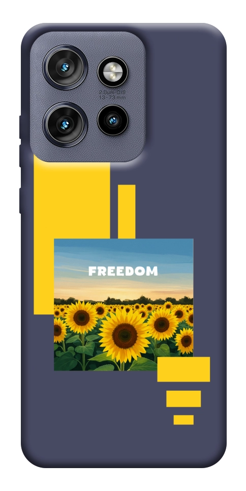 Чехол Квітуча свобода для Motorola Edge 50 Neo