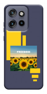 Чехол Квітуча свобода для Motorola Edge 50 Neo