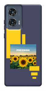 Чехол Квітуча свобода для Motorola Edge 50 Fusion