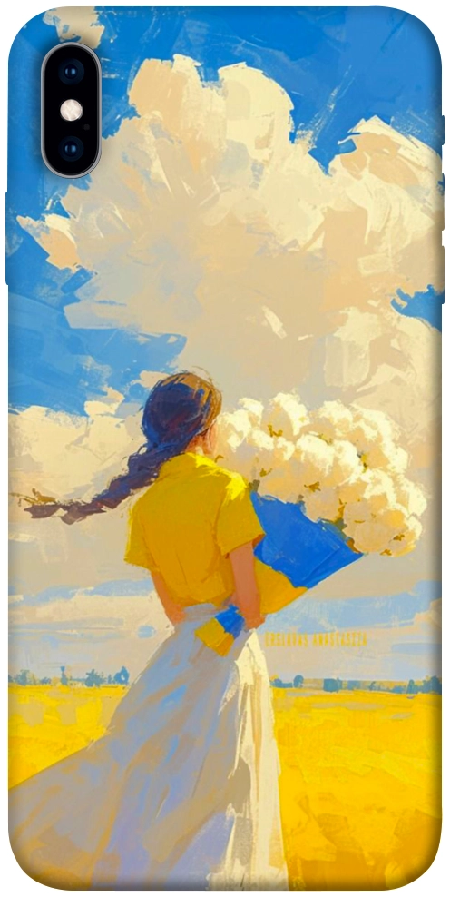 Чехол Поле мрій для iPhone XS